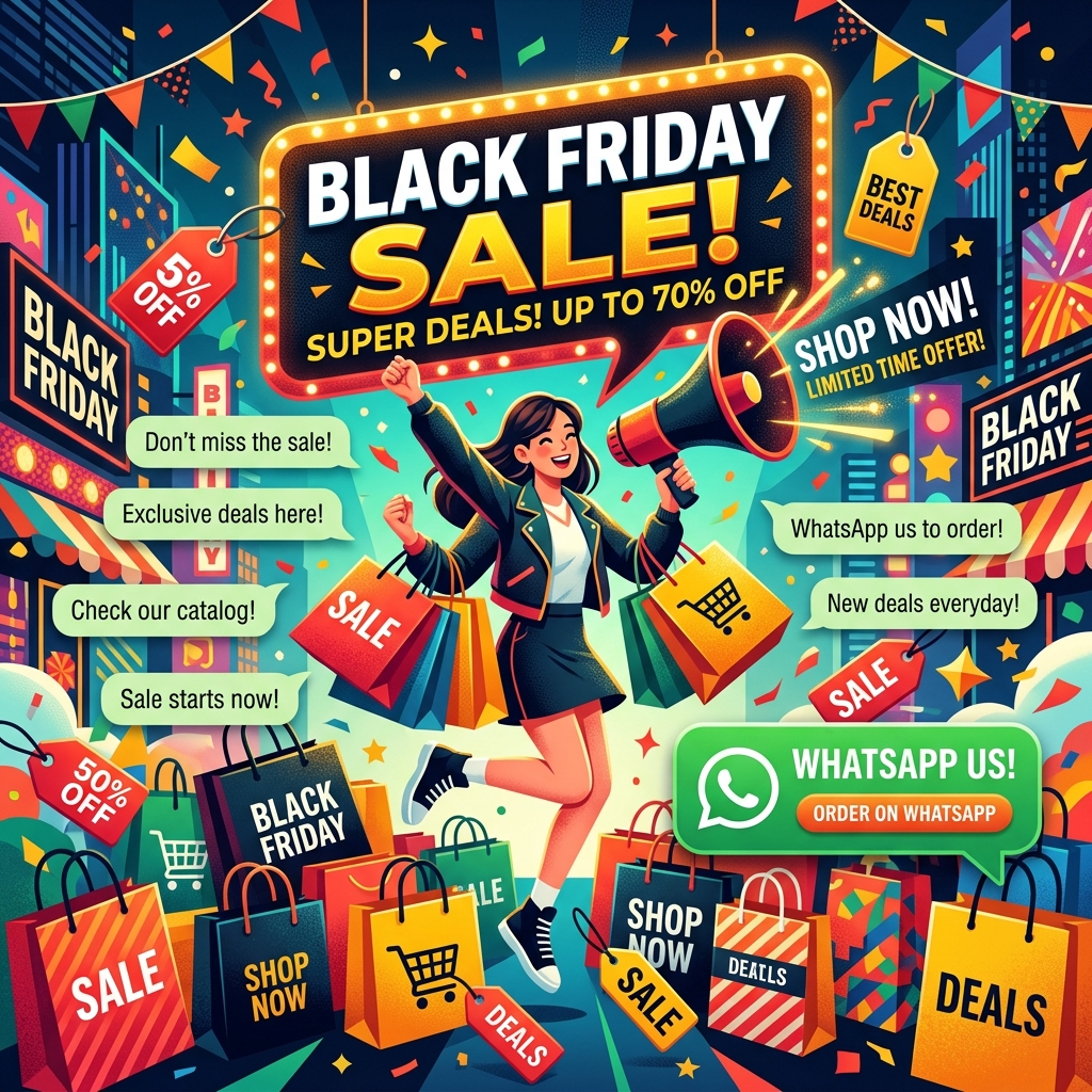 Black Friday & Sale Season: WhatsApp Campaign Playbook